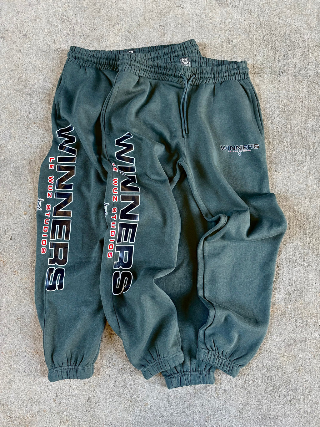 Olive Circle Sports Sweatpants