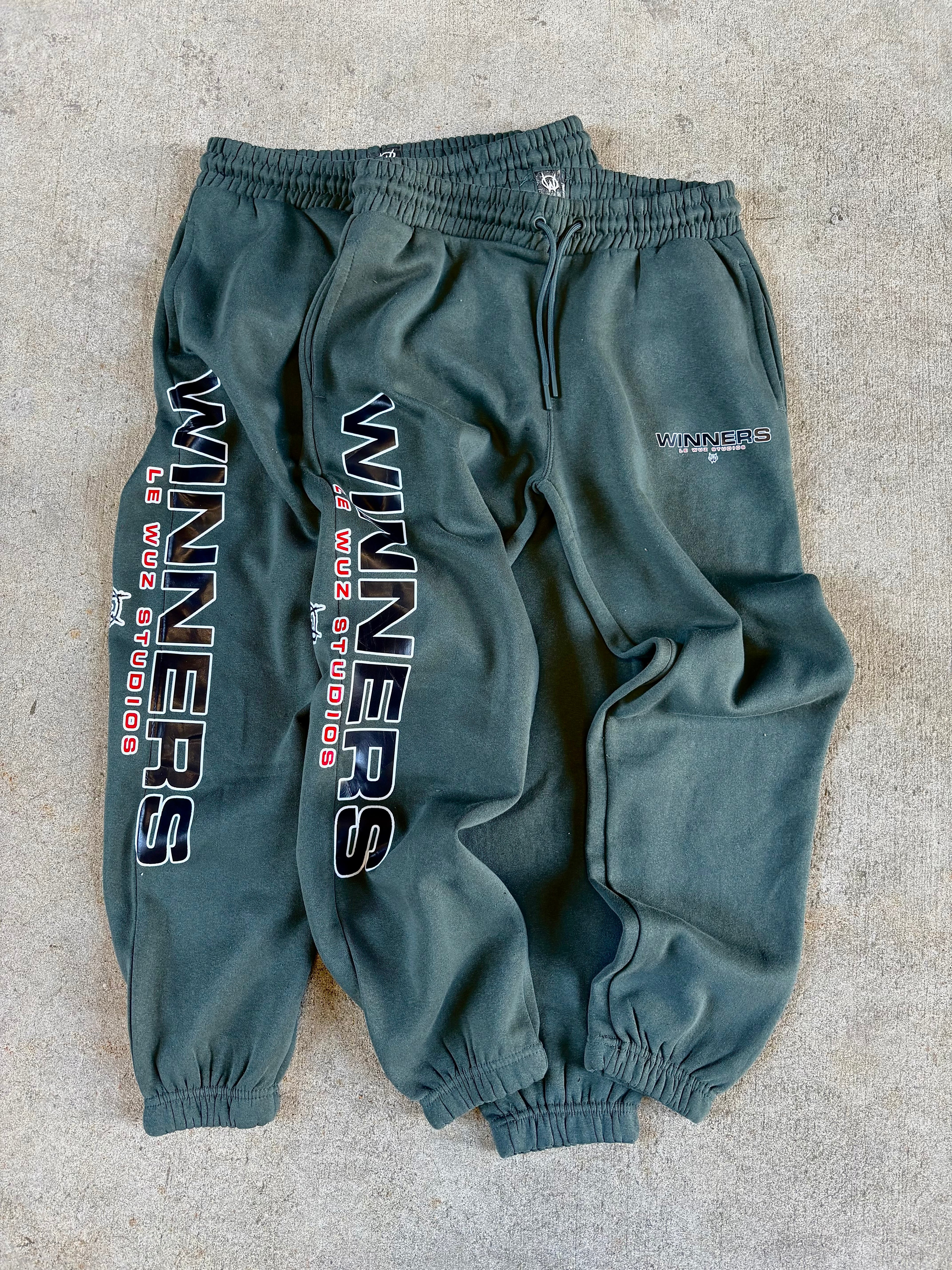 Olive Circle Sports Sweatpants
