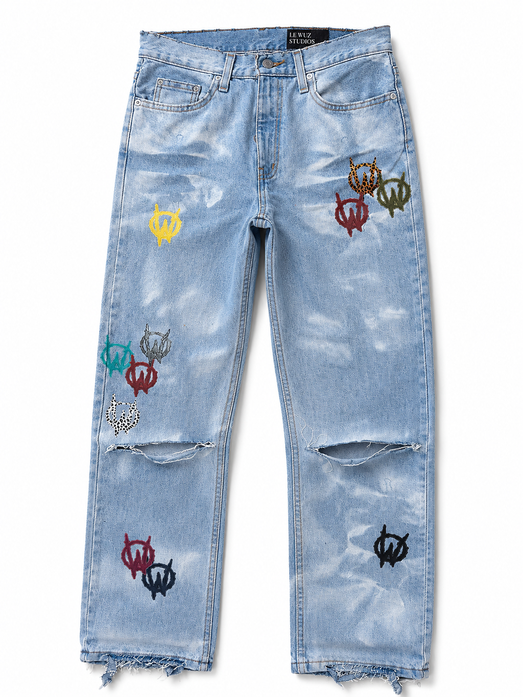 (W)ild Winners Patch Jeans