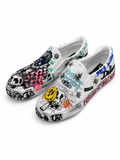 WC-SK8 Vandalized Slip on Sneakers [Original]