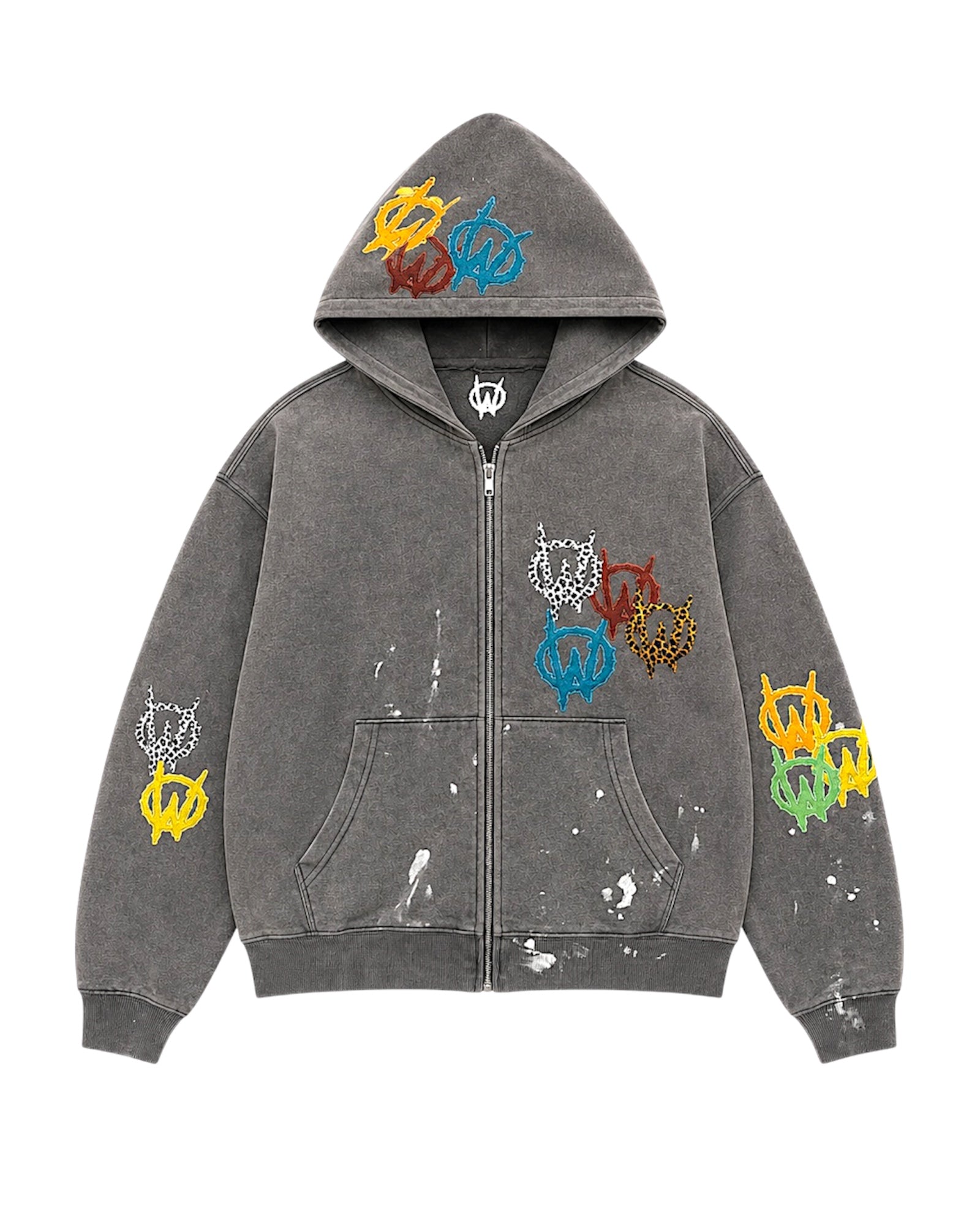 (W)ild Winners patch Zip Up Hoodie *EXCLUSIVE